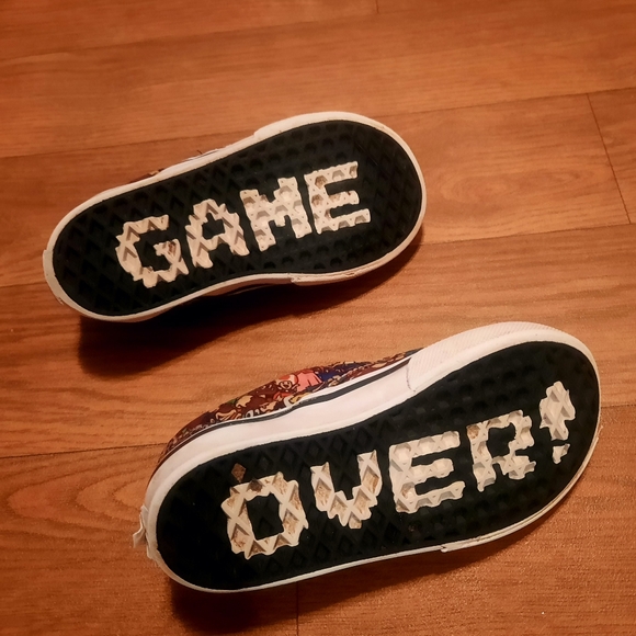 SOLD Vans Nintendo Slide Ons Baby 6c - Picture 3 of 9